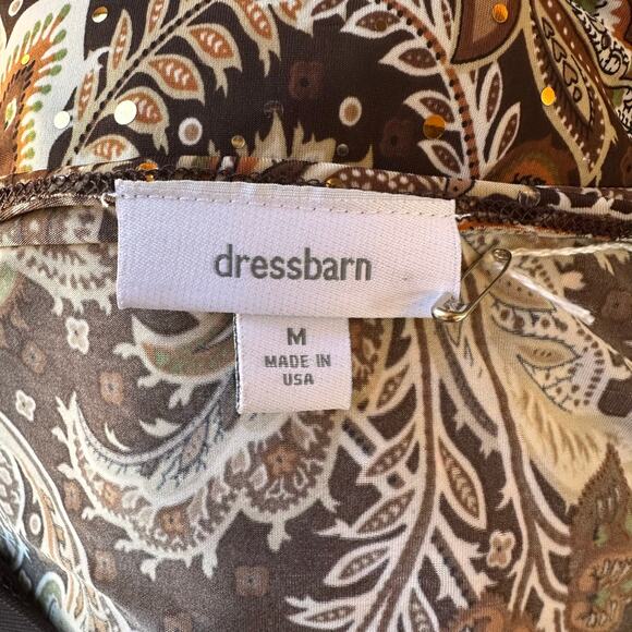 Vintage 90s/y2k Fairy Brown Top M - Picture 7 of 7